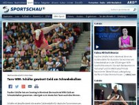 Bild zum Artikel: Turn-WM: Schäfer gewinnt Gold am Schwebebalken