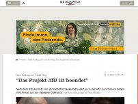 Bild zum Artikel: 'Das Projekt AfD ist beendet'