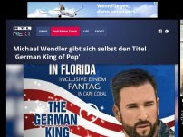 Bild zum Artikel: Michael Wendler bezeichnet sich selbst als 'German King of Pop'