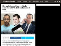 Bild zum Artikel: Die geheimen Chatverläufe zwischen SPÖ, Silberstein und ÖVP