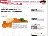 Bild zum Artikel: Niederösterreich: Kein Schwein für Kinder in Stockerauer Volksschule