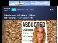 Bild zum Artikel: Mörder von Holly Bobo (20†) zu lebenslanger Haft verurteilt