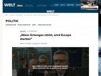 Bild zum Artikel: EU-Kommission : 'Wenn Schengen stirbt, wird Europa sterben'