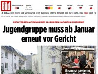 Bild zum Artikel: Nach Vergewaltigung - Jugendgruppe muss erneut vor Gericht