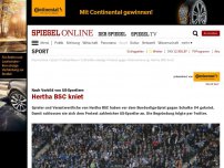 Bild zum Artikel: Nach Vorbild von US-Sportlern: Hertha BSC kniet