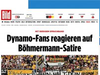 Bild zum Artikel: Nach Satire - Dynamo-Fans senden Botschaft an Böhmermann