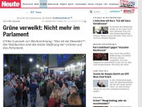 Bild zum Artikel: 3,9 % für Lunacek: Grüne verwelkt: Nicht mehr im Parlament