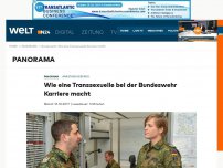 Bild zum Artikel: Anastasia Biefang: Wie eine Transsexuelle bei der Bundeswehr Karriere macht