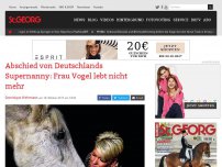 Bild zum Artikel: Abschied von Deutschlands Supernanny: Frau Vogel lebt nicht mehr