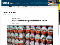 Bild zum Artikel: Ferrero: 'Kinder-Schokolade' gibt's bald auch als Eis