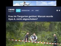 Bild zum Artikel: Frau im Tiergarten getötet: Warum wurde Ilyas A. nicht abgeschoben?