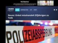 Bild zum Artikel: Neuss: Onkel misshandelt 11-jährigen zu Tode