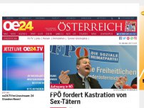 Bild zum Artikel: FPÖ fordert Kastration von Sex-Tätern
