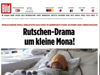 Bild zum Artikel: Frau verletzte das Kind - Rutschen-Drama um kleine Mona!