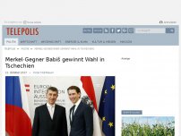 Bild zum Artikel: Merkel-Gegner Babiš gewinnt Wahl in Tschechien