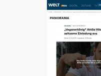 Bild zum Artikel: Nach Wutausbruch: 'Veganerkönig' Attila Hildmann spricht seltsame Einladung aus