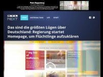 Bild zum Artikel: Das sind die größten Lügen über Deutschland: Regierung startet Homepage, um Flüchtlinge aufzuklären