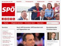 Bild zum Artikel: Nach SPÖ-Gremien: SPÖ bereitet sich auf Opposition vor