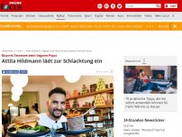 Bild zum Artikel: Irre Testessen-Show bei Attila Hildmann - Erst gibt es vegane Burger und danach soll ein Kalb geschlachtet werden