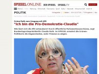 Bild zum Artikel: Grüne Roth zum Umgang mit AfD: 'Ich bin die Pro-Demokratie-Claudia'