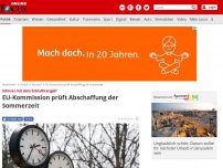 Bild zum Artikel: Schluss mit dem Schlafmangel? - EU-Kommission prüft Abschaffung der Sommerzeit