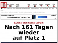 Bild zum Artikel: Bayern-Sieg gegen Leipzig - Nach 161 Tagen wieder auf Platz 1
