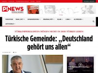 Bild zum Artikel: Türk-Imperialisten mögen nicht in der Türkei leben Türkische Gemeinde: „Deutschland gehört uns allen“