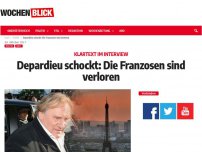 Bild zum Artikel: Depardieu schockt: Die Franzosen sind verloren