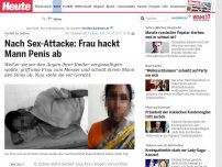 Bild zum Artikel: Vorfall in indien: Nach Sex-Attacke: Frau hackt Mann Penis ab