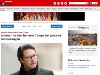 Bild zum Artikel: Jamaika-Gespräche im News-Ticker - 'Dann bleibt Jamaika ein Luftschloss': FDP und CSU verbünden sich gegen Grüne