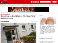 Bild zum Artikel: Bluttat in Hamburg - Nach Mord an Zweijähriger: Flüchtiger Vater festgenommen