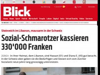 Bild zum Artikel: Steinreich im Libanon, mausarm in der Schweiz: Sozial-Schmarotzer kassieren 330'000 Franken
