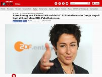 Bild zum Artikel: Abrechnung von TV-Frau - 'Mir reicht's!' ZDF-Moderatorin Dunja Hayali legt sich mit dem DHL-Paketboten an