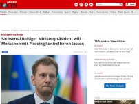 Bild zum Artikel: Michael Kretschmer - Sachsens künftiger Ministerpräsident will Menschen mit Piercing kontrollieren lassen
