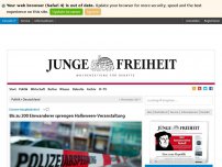 Bild zum Artikel: Bis zu 200 Einwanderer sprengen Halloween-Veranstaltung