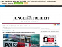 Bild zum Artikel: Bis zu 200 Einwanderer sprengen Halloween-Veranstaltung