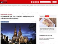 Bild zum Artikel: Vorfälle in Köln und Essen - Aggressive Männergruppen an Halloween: Eskalation verhindert?