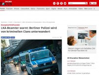 Bild zum Artikel: Anonymer Brief - LKA-Beamter warnt: Berliner Polizei wird von kriminellen Clans unterwandert