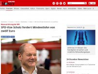 Bild zum Artikel: Neuausrichtung der SPD - Kampf gegen Altersarmut: SPD-Scholz fordert Mindestlohn von zwölf Euro