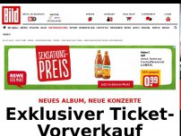 Bild zum Artikel: Zum neuen Album - Exklusiver Ticket-Vorverkauf für neue PUR-Tour!