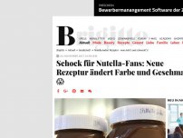 Bild zum Artikel: Rezeptur geändert: Nutella schmeckt jetzt anders! (Und sieht anders aus