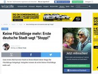 Bild zum Artikel: Keine Flüchtlinge mehr: Erste deutsche Stadt sagt 'Stopp!'