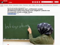 Bild zum Artikel: Sprachschwierigkeiten und „schlimmste soziale Verhältnisse' - Unterricht kaum noch möglich? Leiterin von Brennpunkt-Schule schlägt Alarm