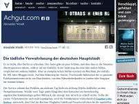 Bild zum Artikel: Die tödliche Verwahrlosung der deutschen Hauptstadt