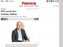 Bild zum Artikel: FPÖ verrät ihre Arbeiter-Wähler