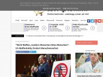 Bild zum Artikel: 'Nicht Waffen, sondern Menschen töten Menschen': US-Waffenlobby fordert Menschenverbot