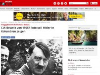 Bild zum Artikel: Freigegebener Geheimdienst-Bericht - CIA-Informant behauptete: Hitler hat den Krieg überlebt und wohnt in Kolumbien