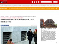 Bild zum Artikel: Bereits das 14. obdachlose Todesopfer dieses Jahr - Obdachlose Frau in Delmenhorst zu Tode misshandelt