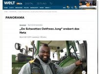 Bild zum Artikel: „De Schwatten Ostfees Jung“ erobert das Netz