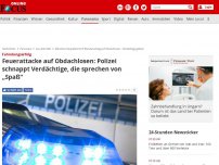 Bild zum Artikel: Fahndungserfolg - Feuer-Attacke auf Obdachlosen in München - Verdächtige gefasst